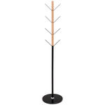 KLEIDERSTÄNDER in Schwarz 37/177/37 cm   - Schwarz, Basics, Holz/Kunststoff (37/177/37cm) - Carryhome