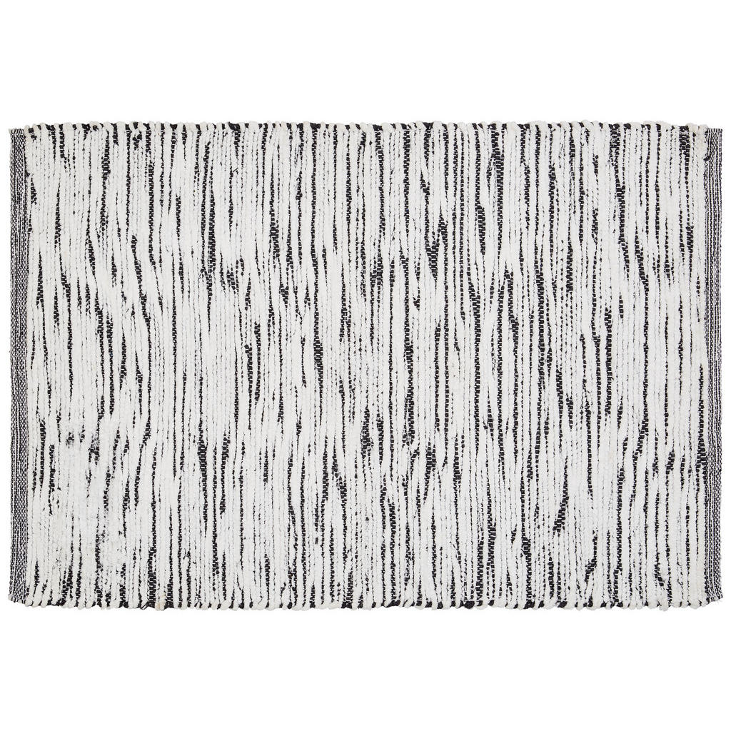 Handwebteppich Weiß/grau Penelope 60x90 Cm