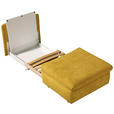 SCHLAFSESSEL  mit Flachgewebe Gelb  - Gelb, Design, Textil (90/89cm) - Novel
