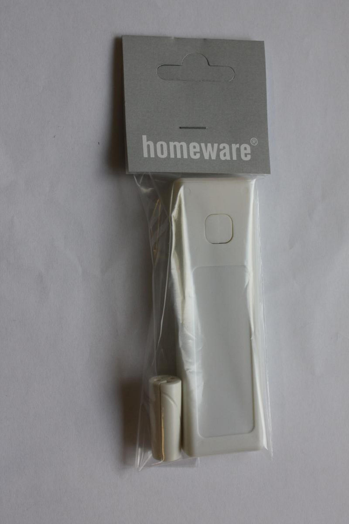 SCHNURBESCHWERER  - Weiß, Basics, Kunststoff (6,5/18,5/1,6cm) - Homeware