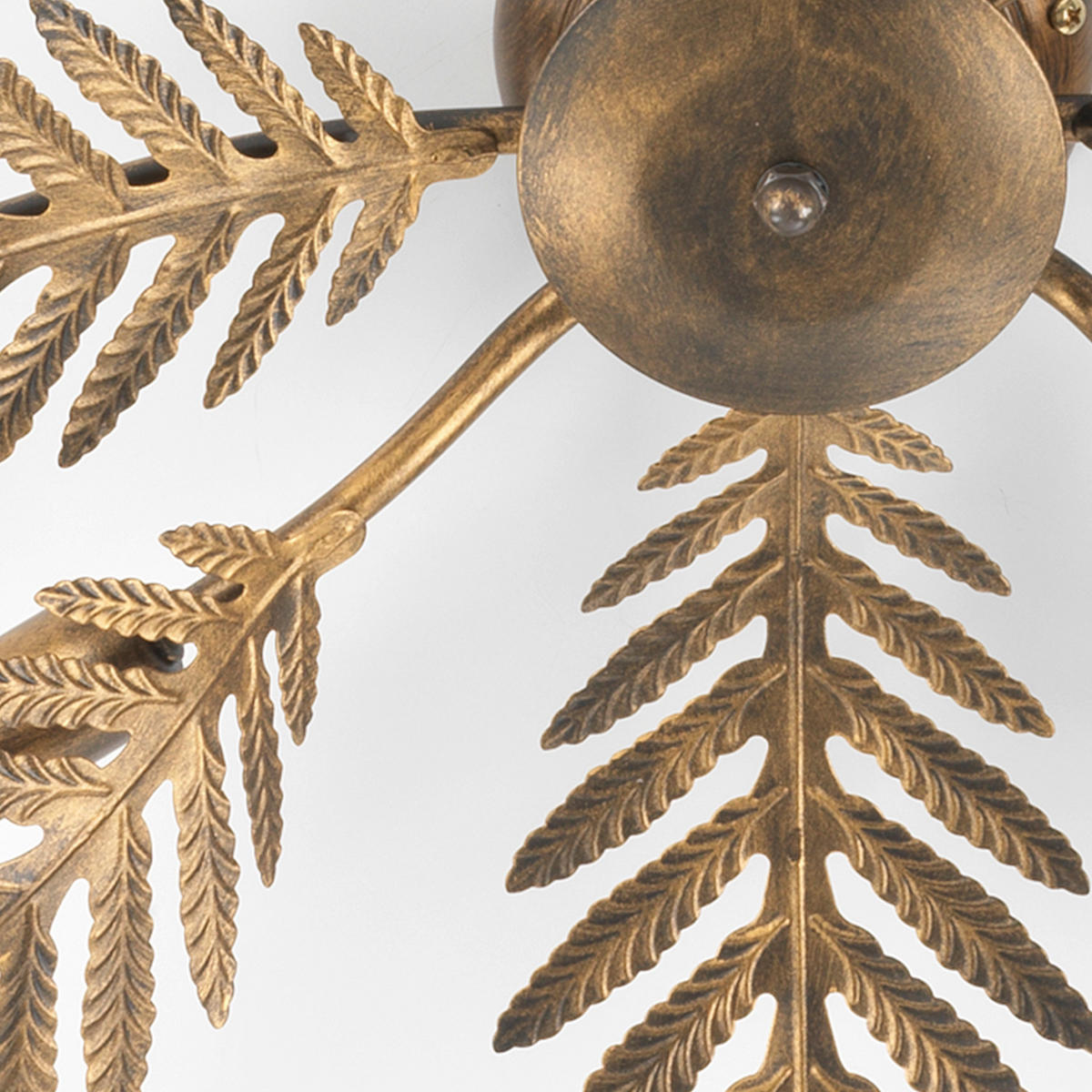 DECKENLEUCHTE    100/60/25 cm  - Cognac, KONVENTIONELL, Metall (100/60/25cm)