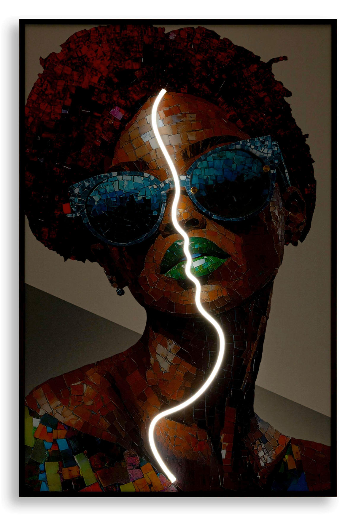 LEINWANDBILD Frauen  - Schwarz, Basics, Holzwerkstoff/Kunststoff (60/90/3.5cm)