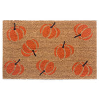 KOKOSMATTE  45/75 cm  Orange, Hellbraun  - Hellbraun/Orange, Basics, Naturmaterialien/Kunststoff (45/75cm) - Hanse Home