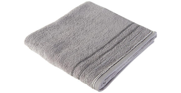 DUSCHTUCH 70/140 cm ELLA  - Grau, KONVENTIONELL, Textil (70/140cm) - Esposa