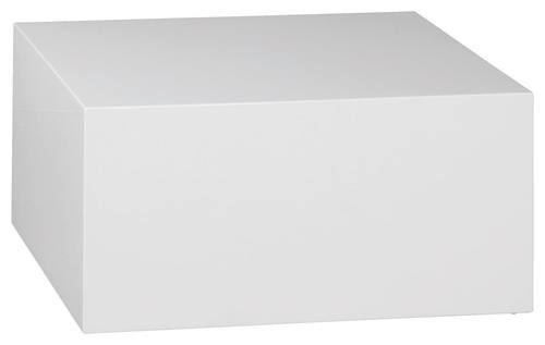 KONFERENČNÍ STOLEK, bílá, kompozitní dřevo, 60/30/60 cm - bílá, Moderní, kompozitní dřevo (60/30/60cm) - MID.YOU