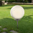 SOLARLEUCHTE - Silberfarben/Schwarz, Basics, Kunststoff (39,5/94cm) - Ambia Garden