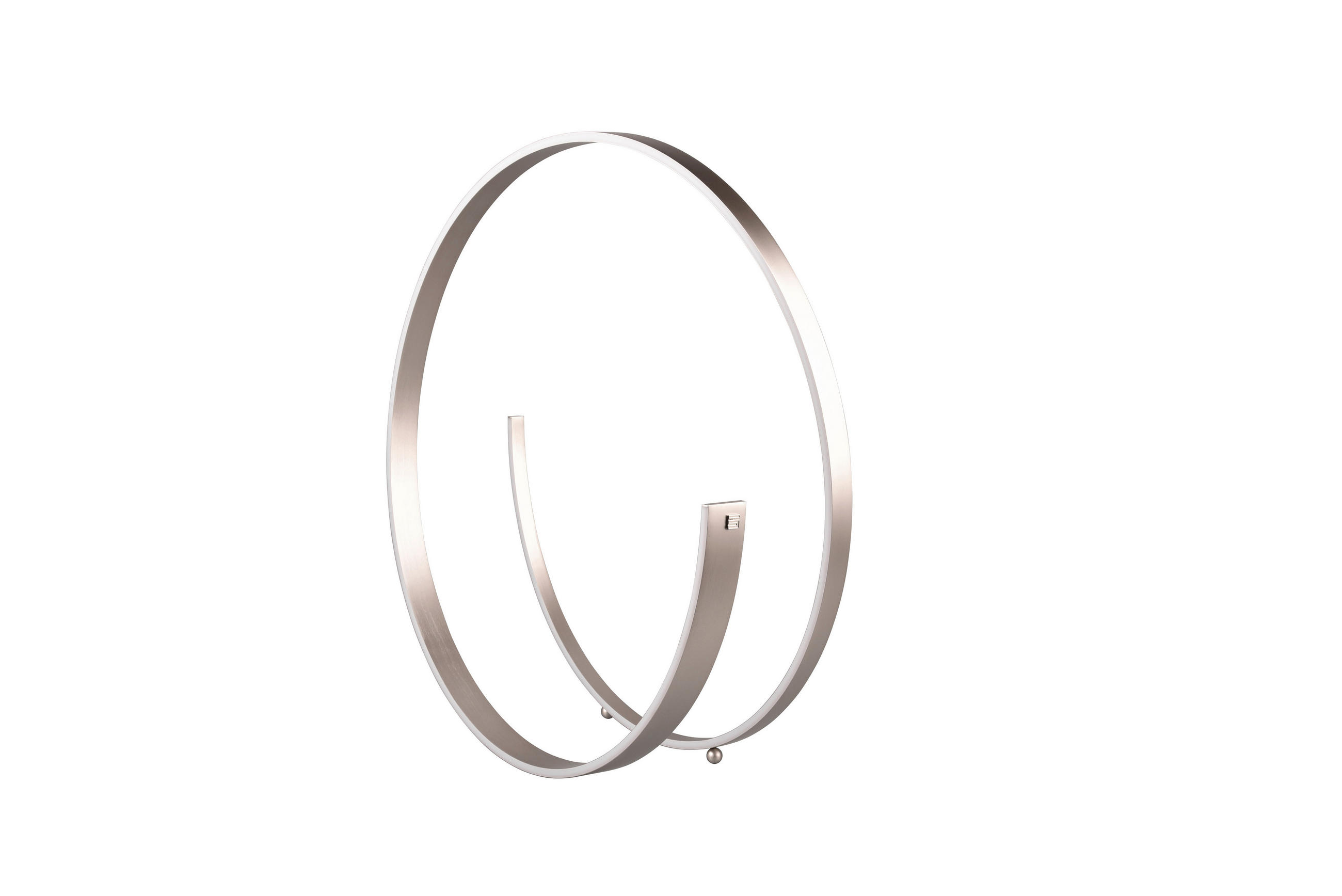 LED-STEHLEUCHTE   75 cm  - Nickelfarben, Design, Metall (75cm) - Cinque