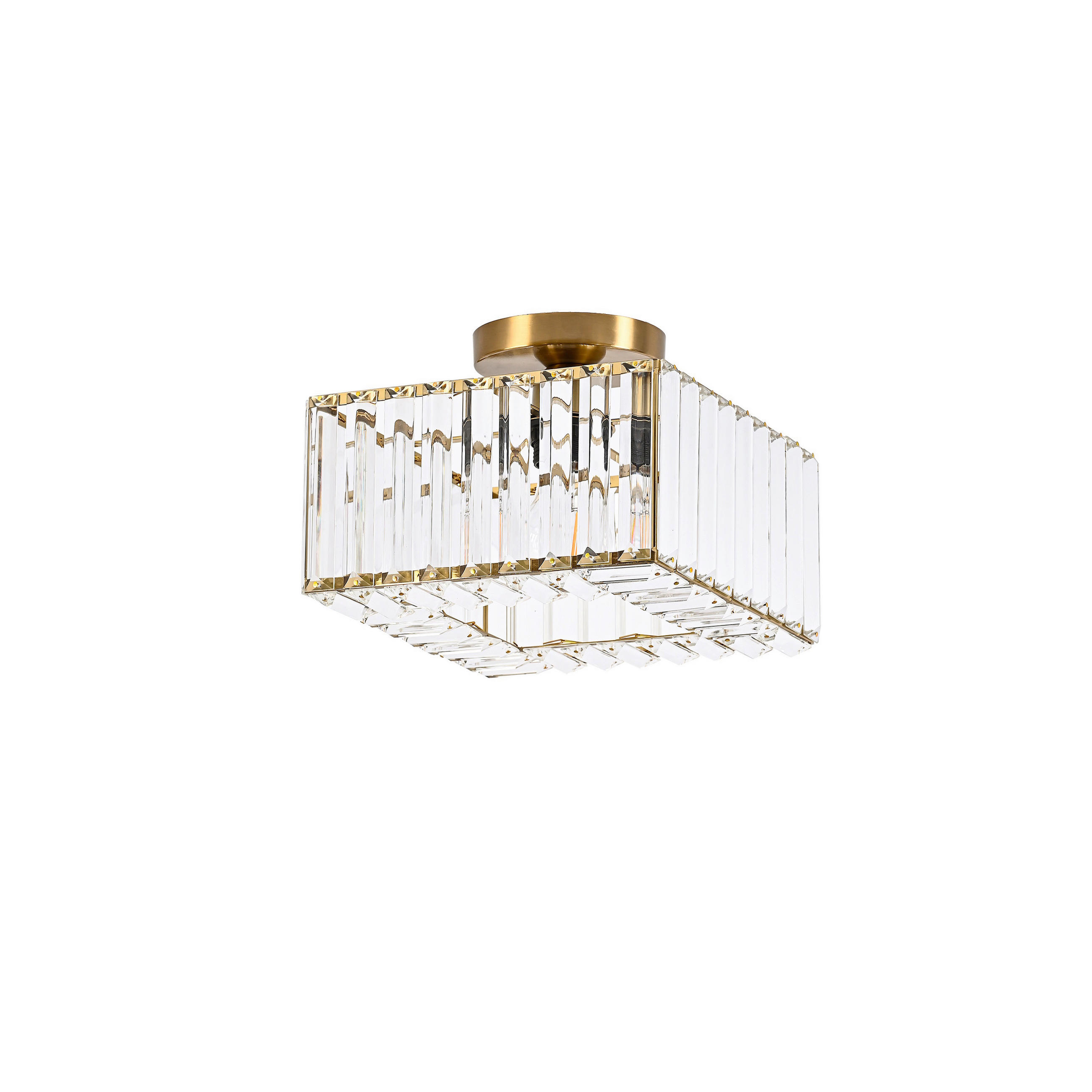 XXXLutz Deckenleuchte Vetro Gold 24.5x19.3 cm