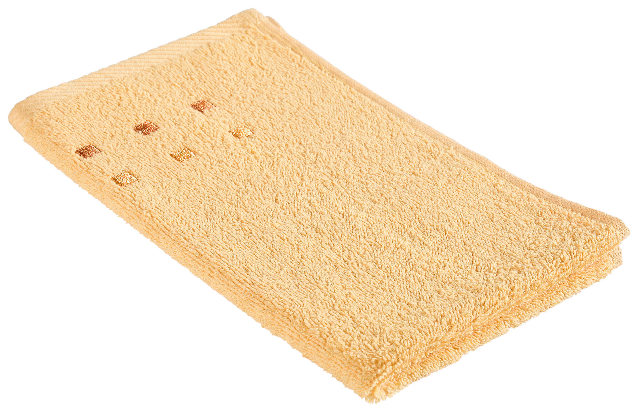 GÄSTETUCHSET Quattro Dunkelgelb 4-teilig 30/50 cm  - Dunkelgelb, Basics, Textil (30/50cm) - Esposa