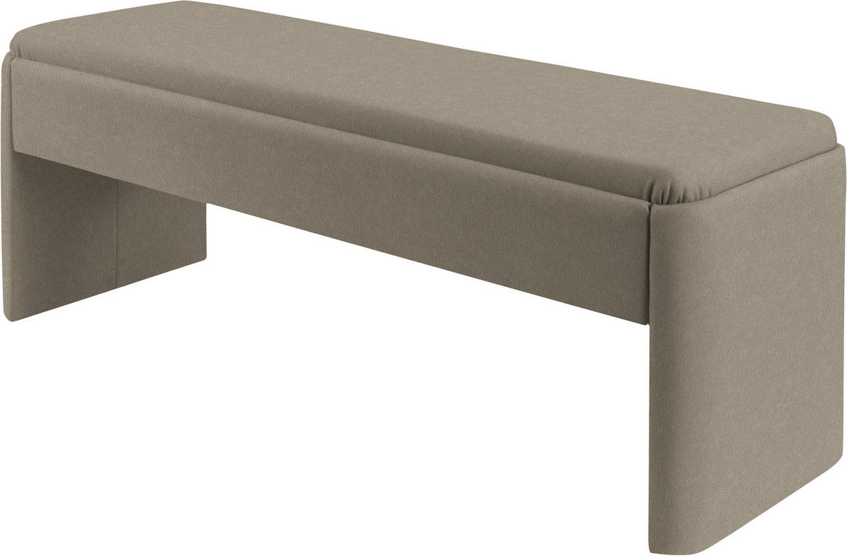 BOXSPRINGBETT 180/200 cm  in Beige  - Beige/Schwarz, Design, Textil/Metall (180/200cm) - Johann Jakob