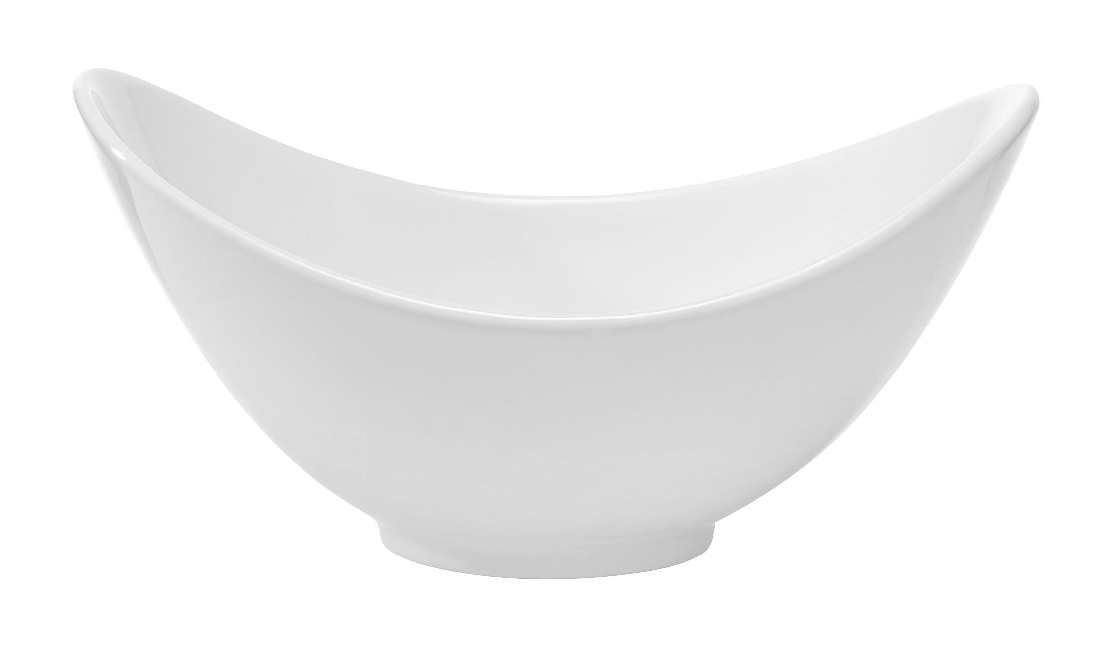 TÁL  - fehér, Basics, kerámia (19/13,3/8,7cm) - Novel