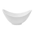 SCHÜSSEL SWING  19/13,3/8,7 cm  - Weiß, Basics, Keramik (19/13,3/8,7cm) - Novel