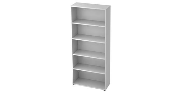 AKTENSCHRANK 80/188/33 cm  - Weiß, KONVENTIONELL, Holzwerkstoff (80/188/33cm) - Venda