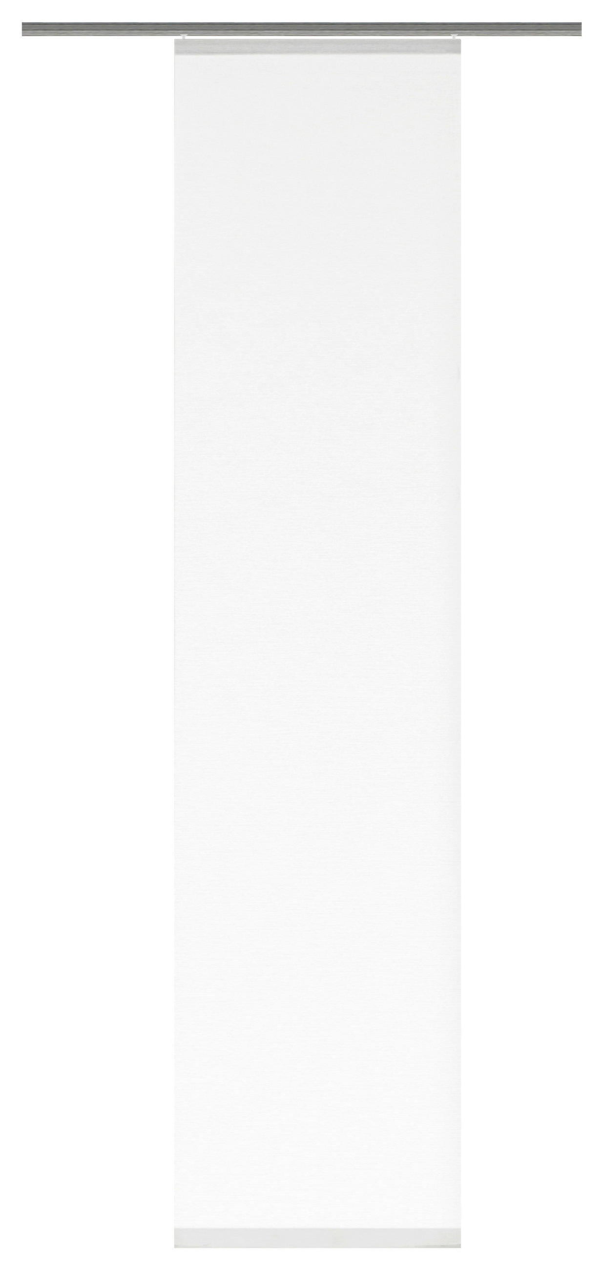 FLÄCHENVORHANG ROM, WEISS in Weiß  - Weiß, Basics, Textil (60/245cm)