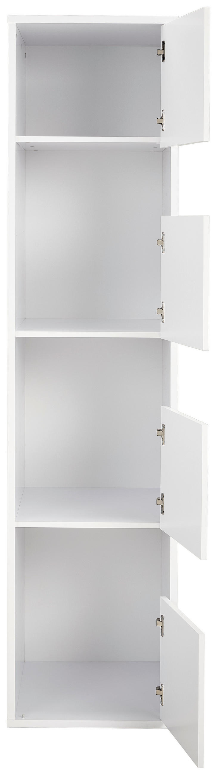 DULAP MULTIFUNCȚIONAL in alb  - alb, Basics, material pe bază de lemn (50/210/67,5cm) - Xora