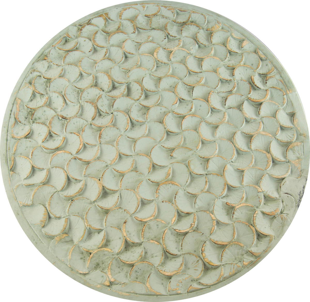 BEISTELLTISCH in Holz  - Naturfarben/Mintgrün, Natur, Holz (40/45cm)