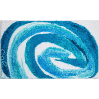 BADTEPPICH Türkis 70/120 cm  - Türkis, Basics, Kunststoff/Textil (70/120cm) - Grund