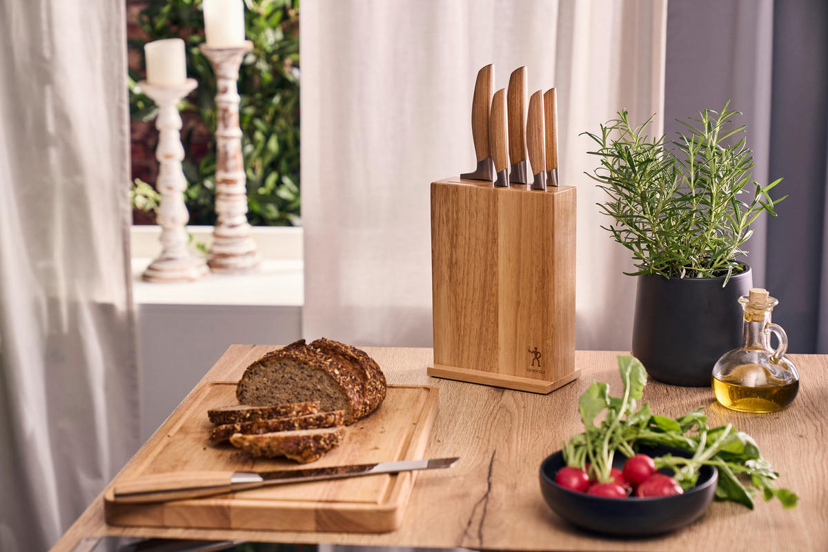 MESSERBLOCK Pakka 7-teilig  - Basics, Metall - Henckels by ZWILLING