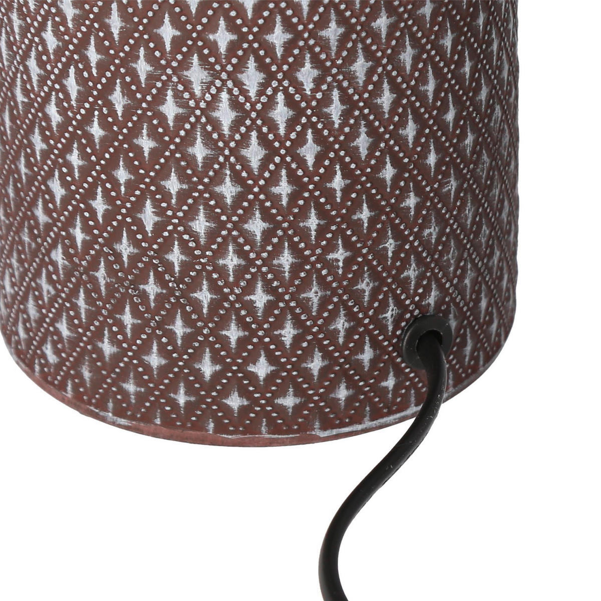 BORDSLAMPA 15/15/32 cm   - vit/pink, Klassisk, textil/plast (15/15/32cm)