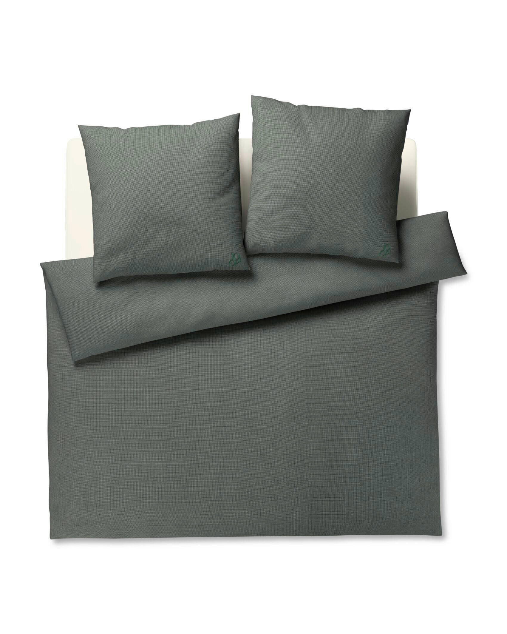 BETTWÄSCHE 3-teilig JOOP! SOFT Jersey 200/200 cm  - Grün, Basics, Textil (200/200cm) - Joop!