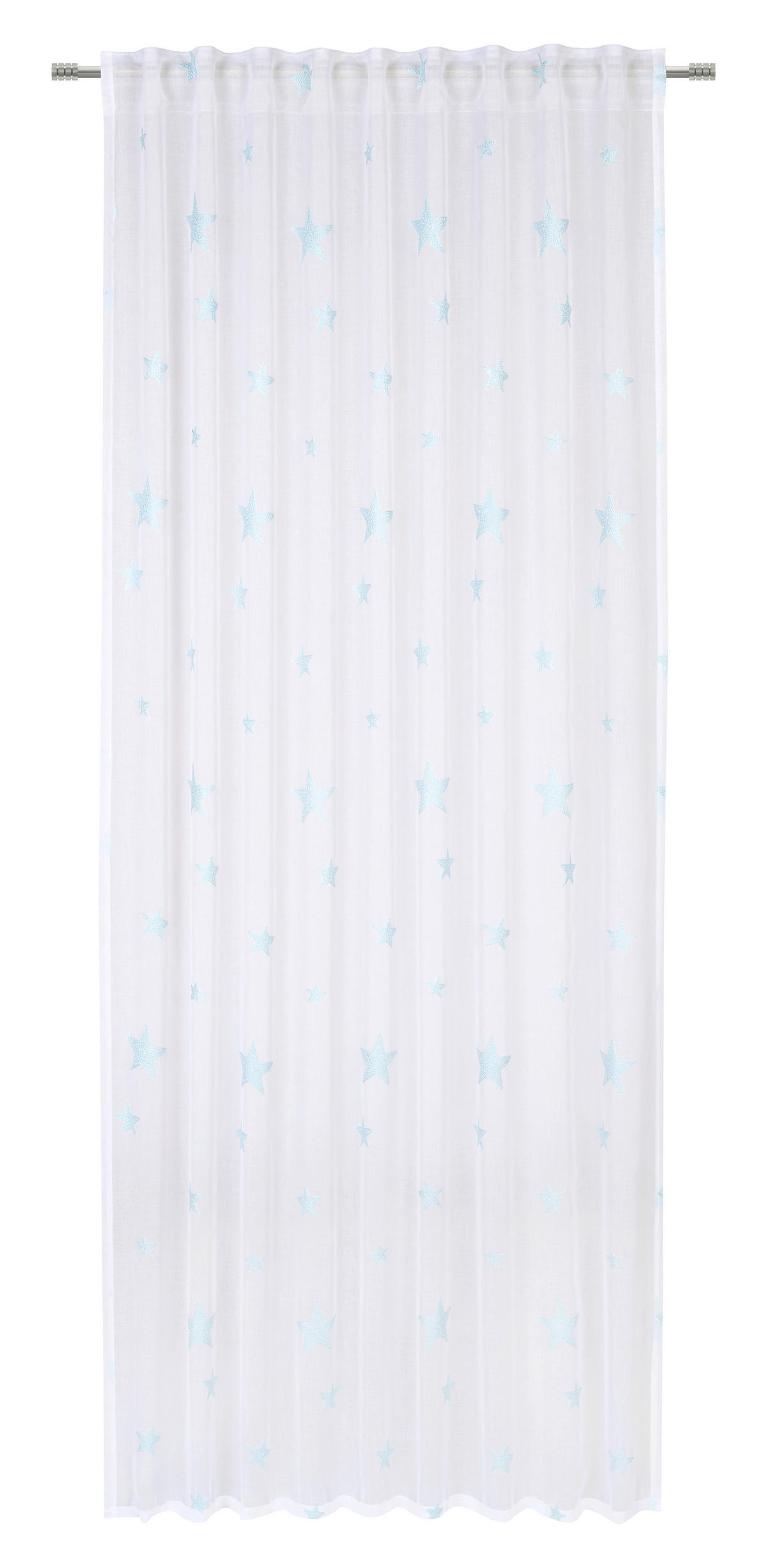 GOTOVA ZAVESA plava - plava, Konvencionalno, tekstil (140/245cm) - Ben'n'jen
