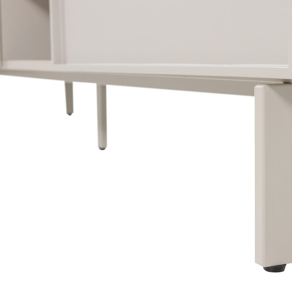 LOWBOARD TOURS 180/51/42 cm 2 Schublade(n) stehend  - Sandfarben, Design, Holzwerkstoff/Metall (180/51/42cm) - Livetastic