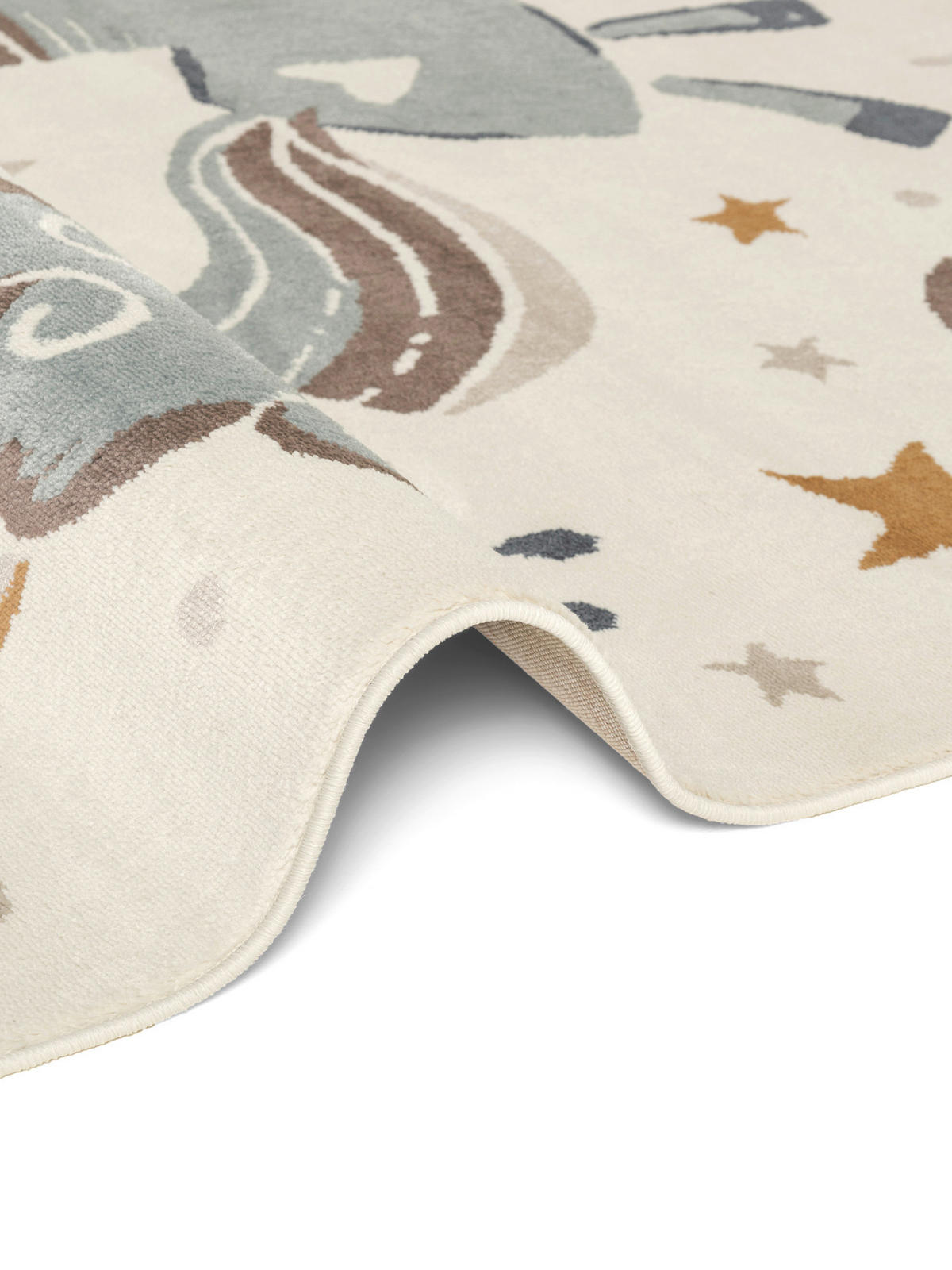 KINDERTEPPICH 160 cm Adventures  - Beige/Multicolor, Design, Kunststoff/Textil (160cm) - Ted Baker