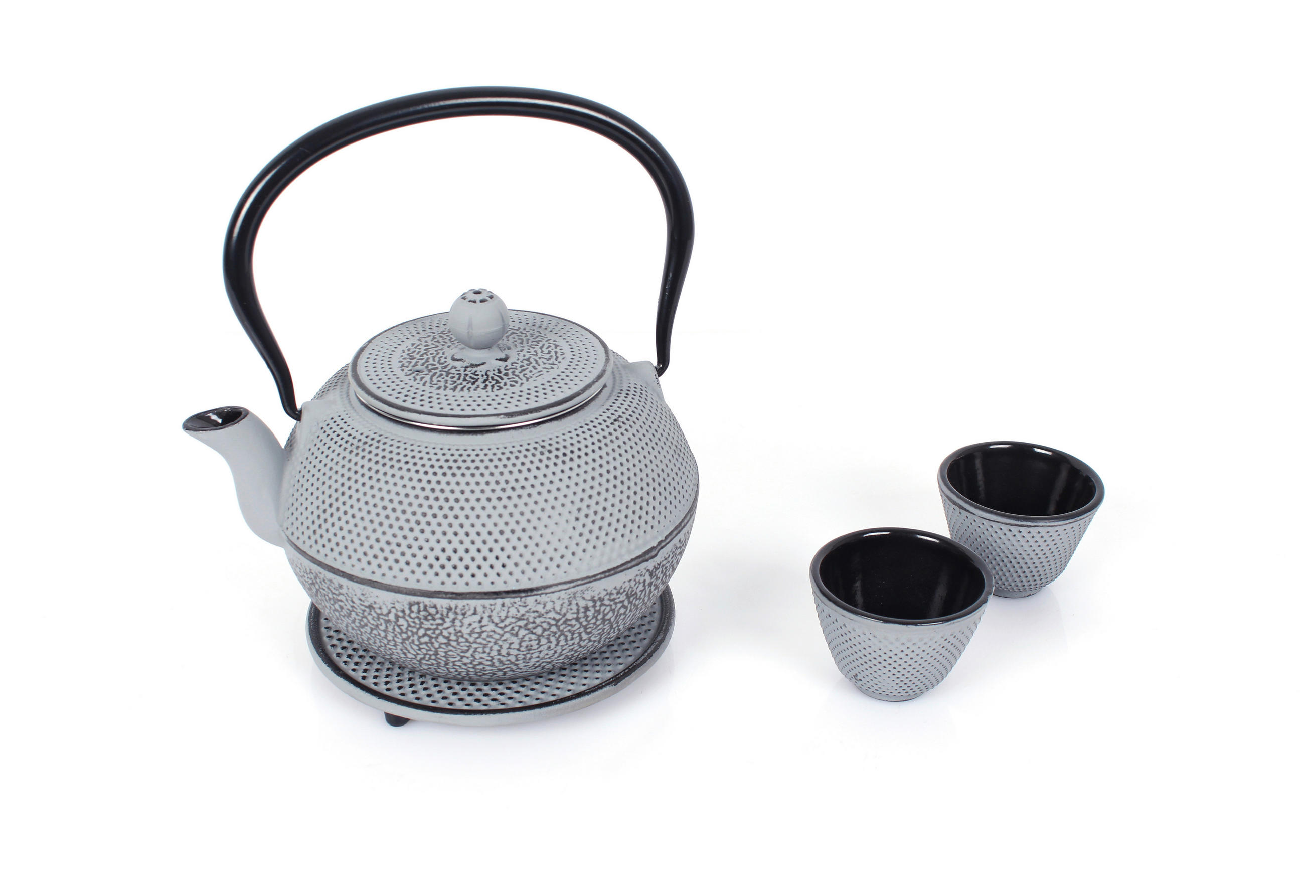 TEEKANNENSET  - Grau, Basics, Metall (1100ml) - Echtwerk