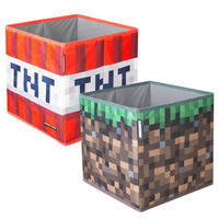 FALTBOX - Multicolor, MODERN, Textil (27/27/27cm) - Minecraft