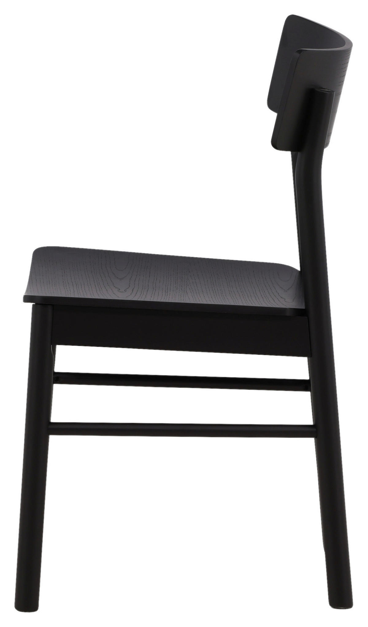 STOLSET 2 styck  - svart, Design, trämaterial/trä (45.5/82/48cm) - Livetastic