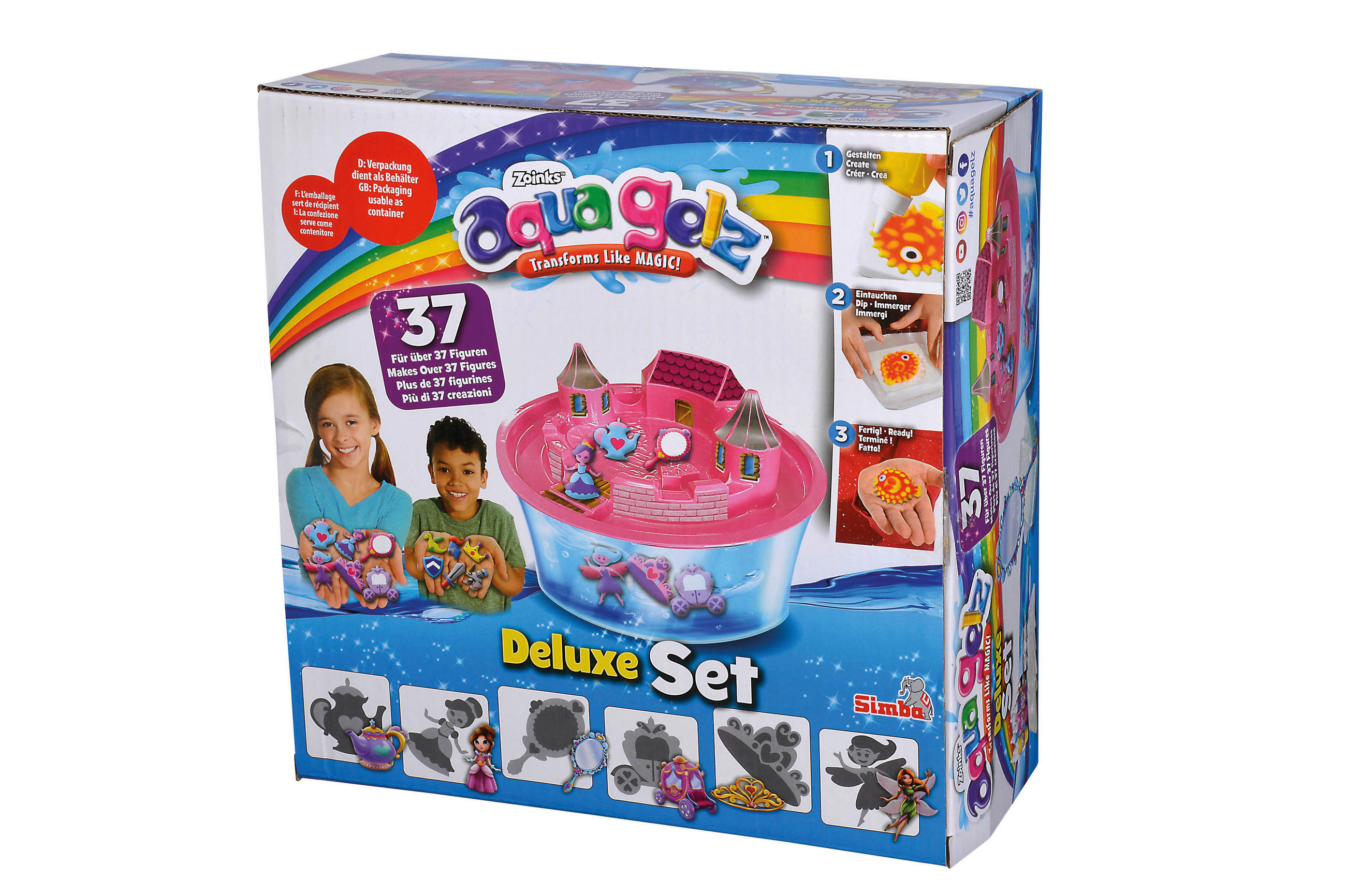 WASSERFARBEN - Multicolor, Basics (30,5/30,5/12,5cm) - Simba