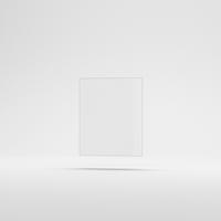 Kezelőpaneles mosogtógép front  - magasfényű fehér, Basics, fa - Carryhome