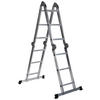 LEITER - Silbereichenfarben, Basics, Metall (70/94/25cm) - MID.YOU