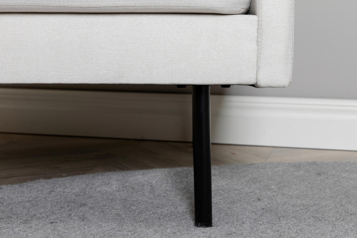 SESSEL in Schwarz, Beige  - Beige/Schwarz, Design, Kunststoff/Textil (95/80/84cm) - Livetastic