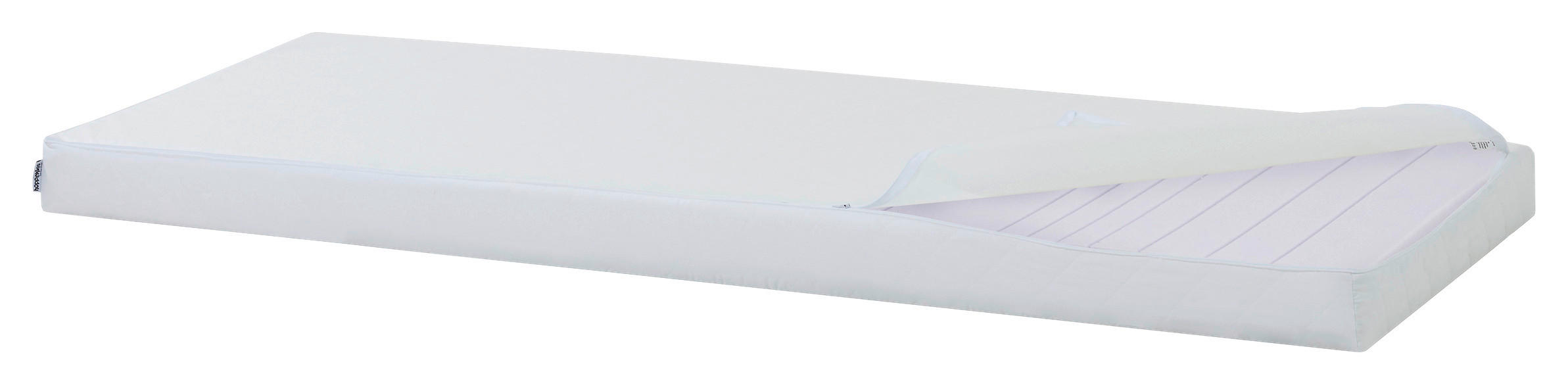 KALTSCHAUMMATRATZE Kaltschaum 70/160 cm Höhe ca. 9 cm  - Weiß, MODERN, Textil (70/160cm) - Hoppekids