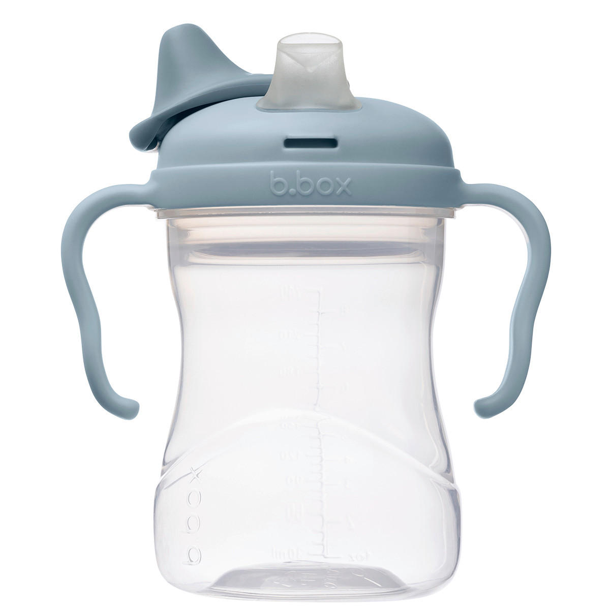 TRINKLERNBECHER-SET - Pastellblau, Basics, Kunststoff (12/14/7cm)