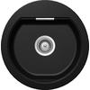 SPÜLE MONR100UMAG  - Dunkelgrau, Basics, Stein (48,5/50cm) - Schock
