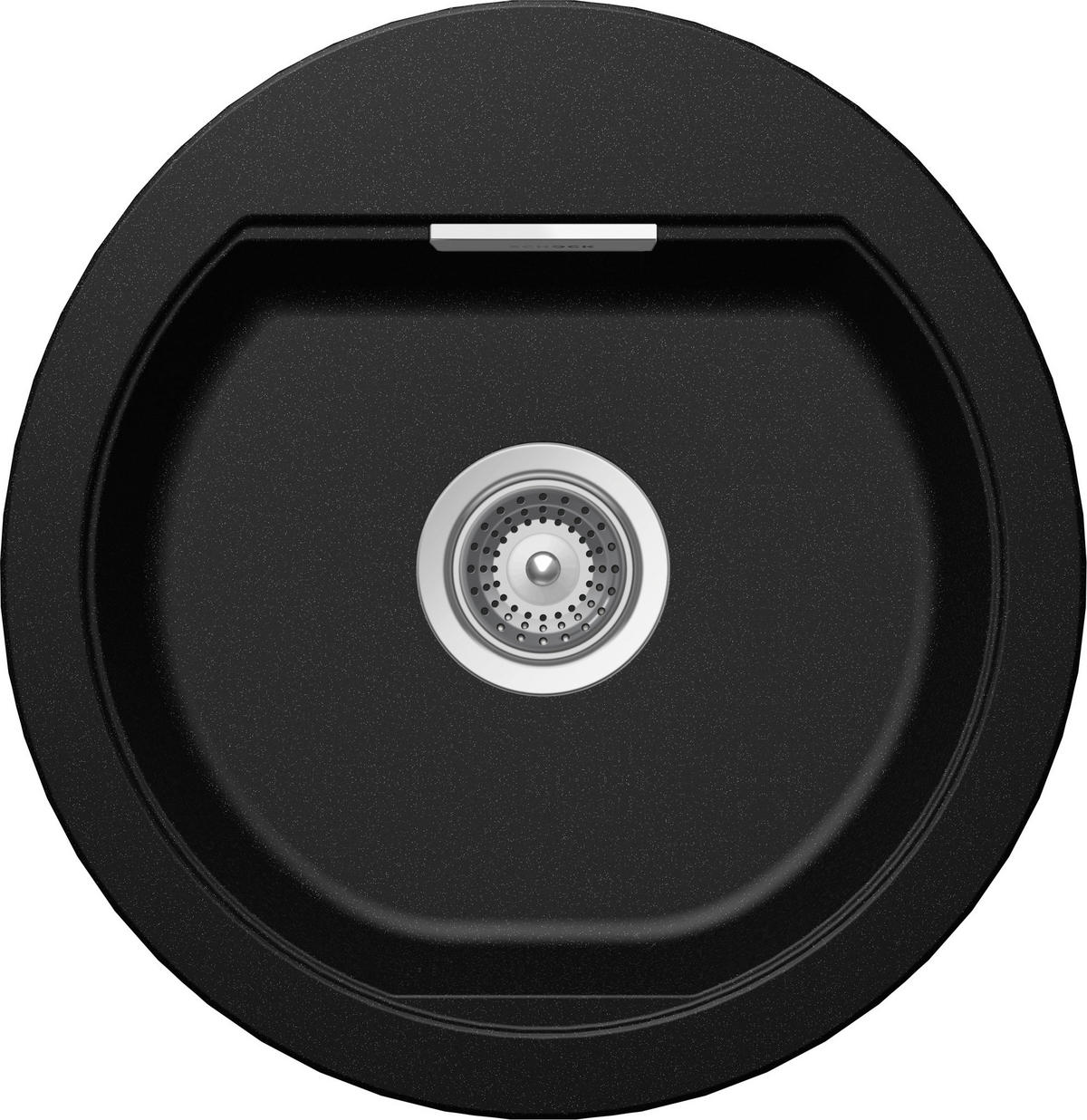 SPÜLE MONR100UMAG  - Dunkelgrau, Basics, Stein (48,5/50cm) - Schock