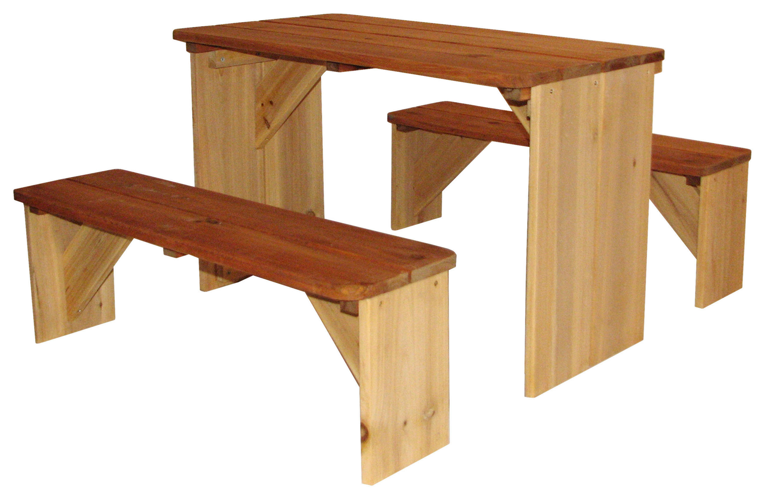 KINDER-GARTENTISCH  - Beige/Braun, KONVENTIONELL, Holz (70/45/40cm) - Ambia Garden