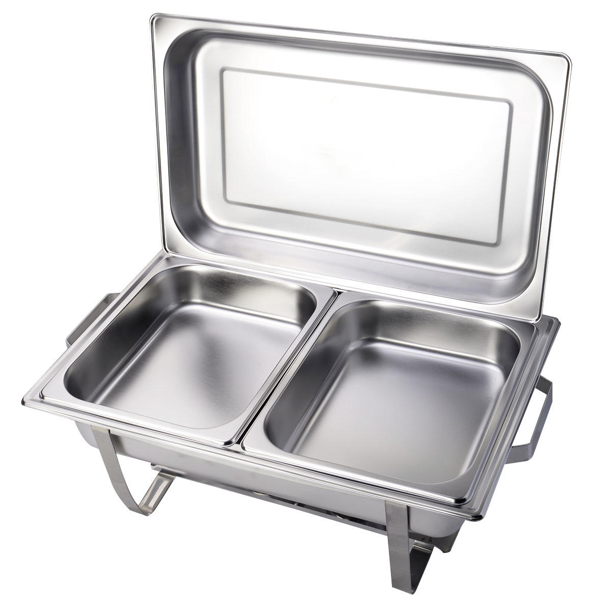GRIJAČ ZA JELA/CHAFING-DISH  - Basics, metal (35/32/60cm)