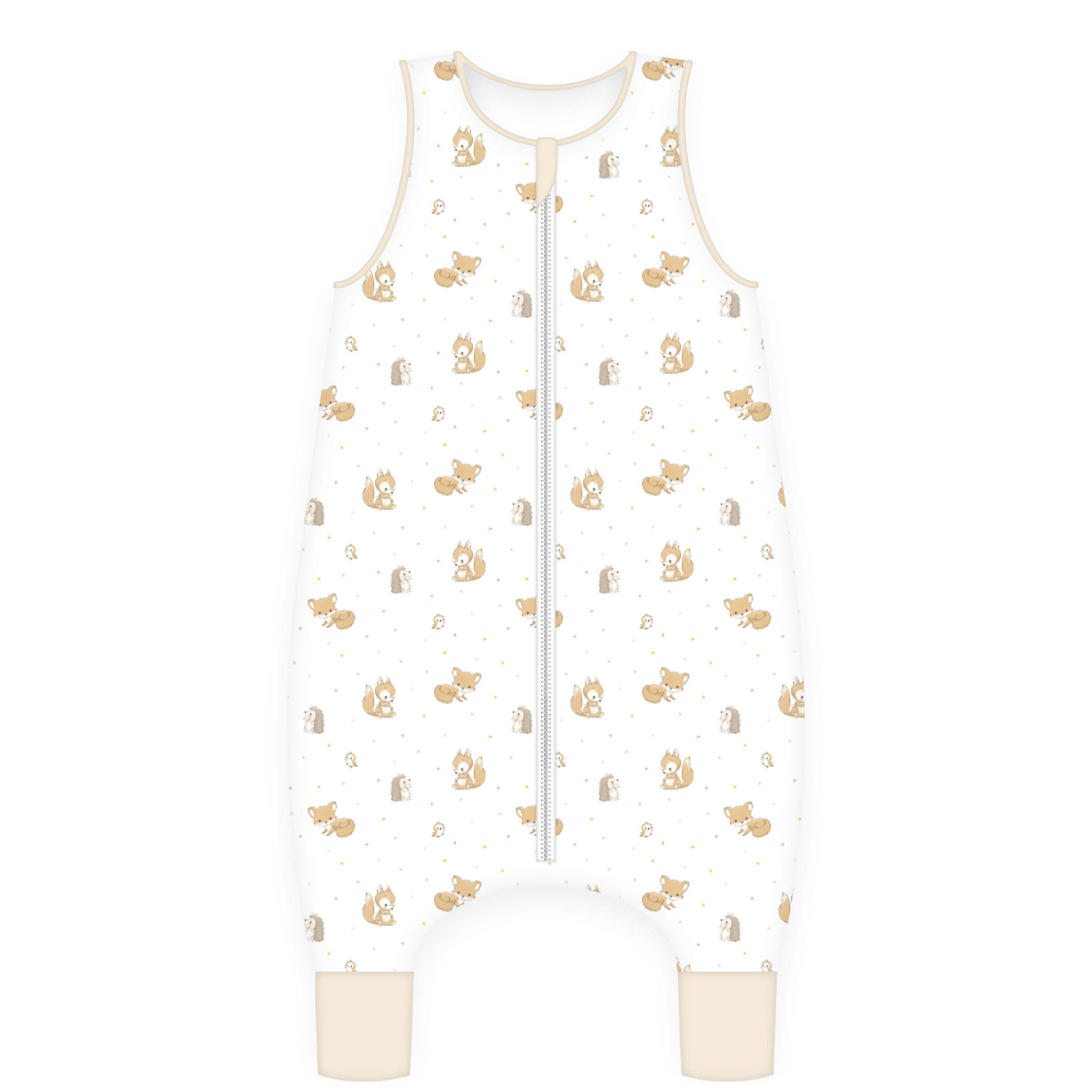 BABYSCHLAFSACK Waldfreunde  70/45 cm     - Weiß, Basics, Textil (70/45cm) - baby best