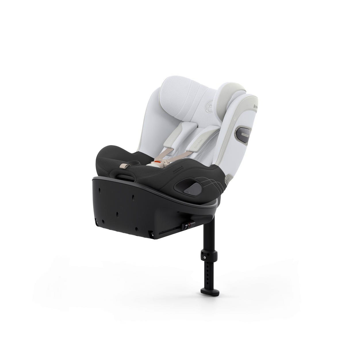 REBOARDER-KINDERSITZ Sirona S Style Misty Grey  - Hellgrau, Basics, Kunststoff/Textil (53/45,5/49,5cm) - cybex PLATINUM