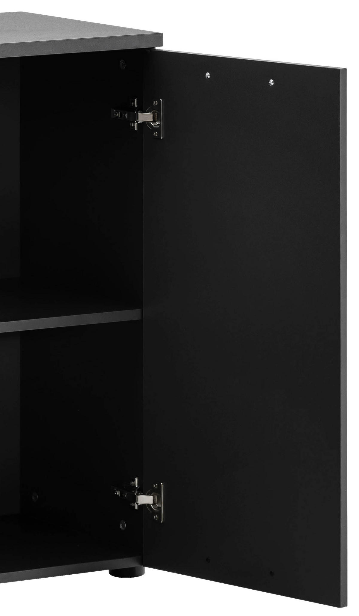 AKTENSCHRANK Anthrazit  - Anthrazit, KONVENTIONELL, Holzwerkstoff (80,2/84,2/41cm) - MID.YOU