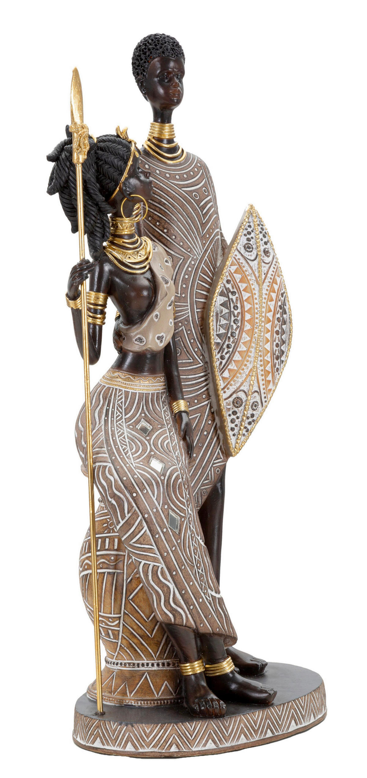 SKULPTUR - Multicolor, Basics, Kunststoff (16.5/38/11.5cm)