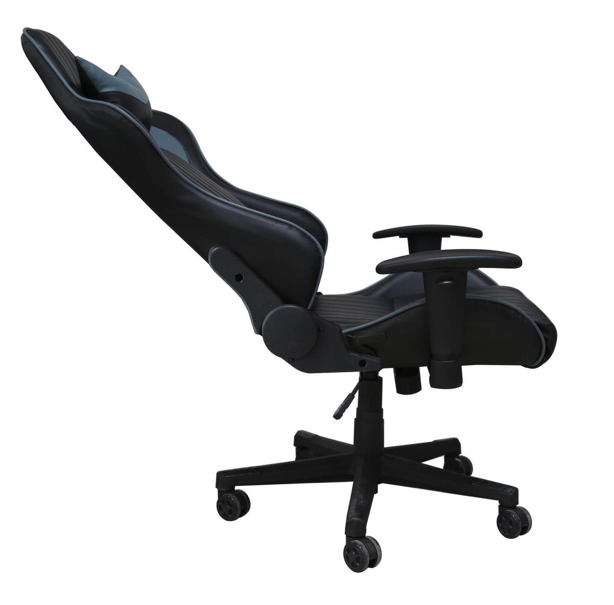 DREHSTUHL Grau, Schwarz  - Schwarz/Grau, Design, Kunststoff/Metall (70/135/111cm) - MID.YOU