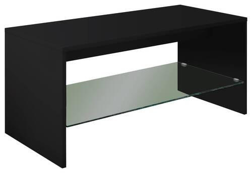 COUCHTISCH 90/40/40 cm rechteckig Schwarz  - Schwarz, MODERN, Holzwerkstoff (90/40/40cm) - MID.YOU