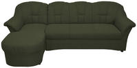 ECKSOFA Grün Webstoff  - Schwarz/Grün, KONVENTIONELL, Textil (142/233cm) - MID.YOU