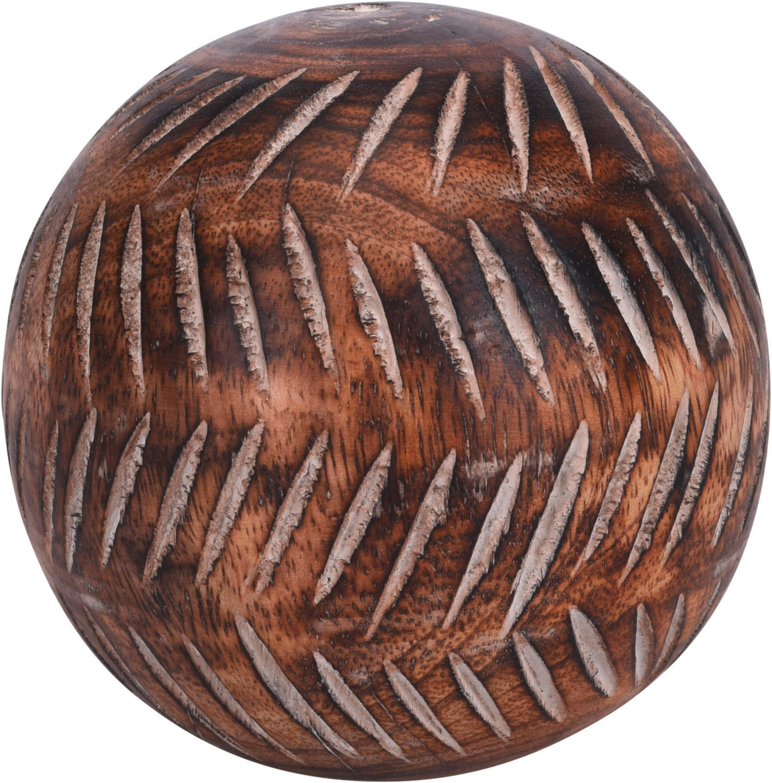 DEKORAČNÍ KOULE - Basics, dřevo (9/9/9cm)