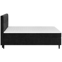 BOXBETT 180/200 cm  in Schwarz  - Schwarz, KONVENTIONELL, Holz/Textil (180/200cm) - Welnova