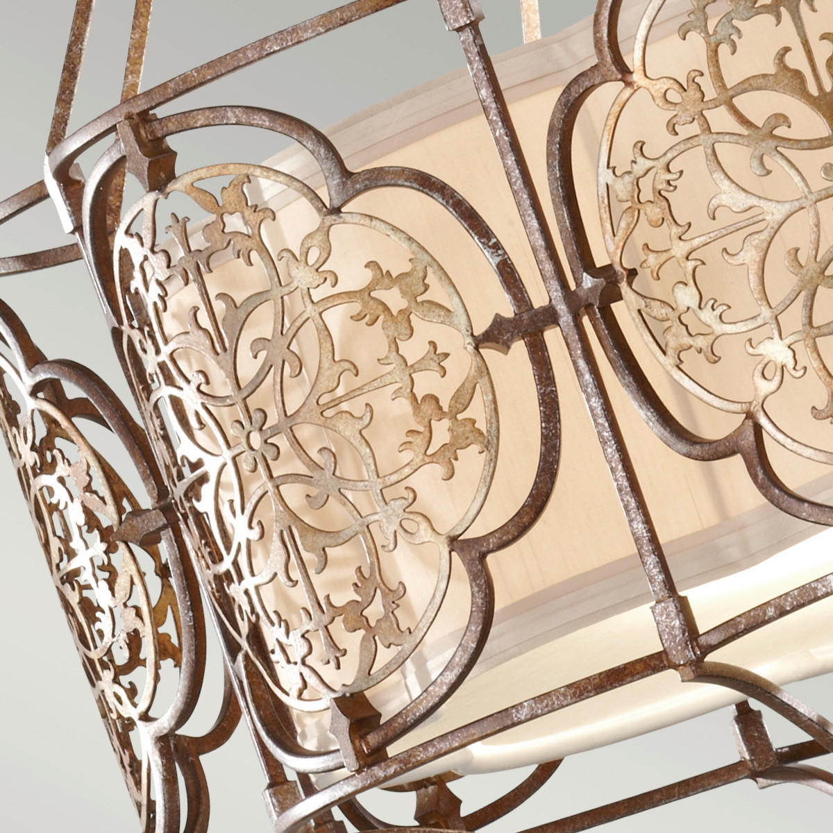 SVJETILJKA VISEĆA  54/97.6  cm      Elstead Marcella  - brončane boje, Konvencionalno, metal (54/97.6 cm) - Elstead Lighting